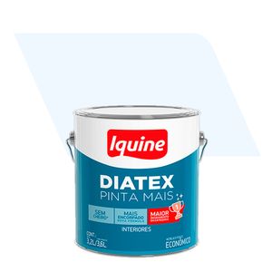 Tinta Acrílica Fosco Econômico Diatex Pinta Mais Branco Neve 3,6L - Iquine