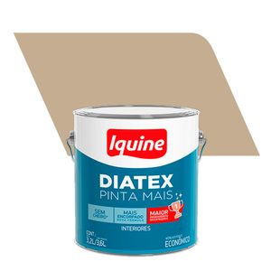 Tinta Acrílica Fosco Econômico Diatex Pinta Mais Camurça 3,6L - Iquine