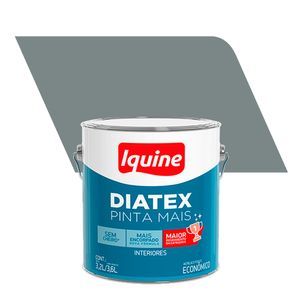 Tinta Acrílica Fosco Econômico Diatex Pinta Mais Cinza 3,6L - Iquine