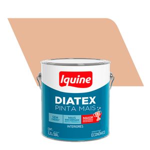 Tinta Acrílica Fosco Econômico Diatex Pinta Mais Pêssego 3,6L - Iquine