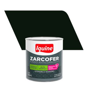 Fundo Preparador Anticorrosivo Fosco Premium Zarcofer Preto 0,9L - Iquine