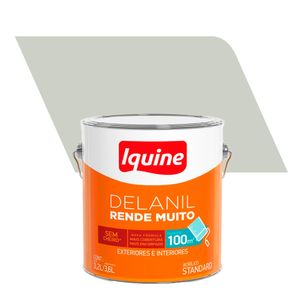 Tinta Acrílica Fosco Standard Delanil Rende Muito Branco Gelo 3,6L - Iquine