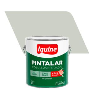 Tinta Acrílica Fosco Aveludado Econômico Pintalar Branco Gelo 3,6L - Iquine