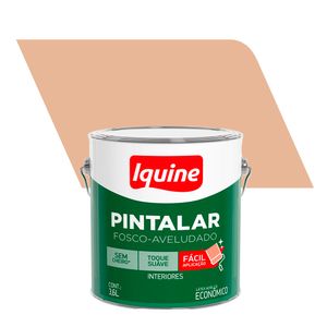 Tinta Acrílica Fosco Aveludado Econômico Pintalar Pêssego 3,6L - Iquine