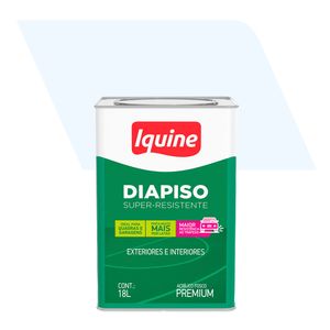 Tinta Acrílica para Piso Fosco Premium Diapiso Branco Neve 18L - Iquine