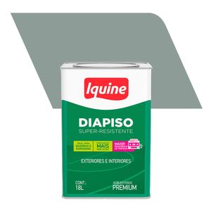 Tinta Acrílica para Piso Fosco Premium Diapiso Cinza Médio 18L - Iquine