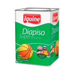 Tinta Acrílica para Piso Fosco Premium Diapiso Cinza Médio 18L - Iquine