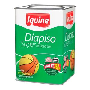 Tinta Acrílica para Piso Fosco Premium Diapiso Amarelo Demarcação 18L - Iquine