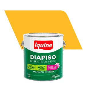 Tinta Acrílica para Piso Fosco Premium Diapiso Amarelo Demarcação 3,6L - Iquine