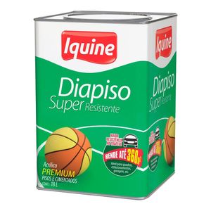 Tinta Acrílica para Piso Fosco Premium Diapiso Concreto 18L - Iquine