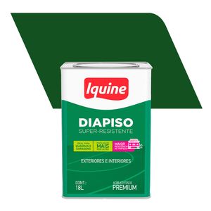 Tinta Acrílica para Piso Fosco Premium Diapiso Verde Folha 18L - Iquine