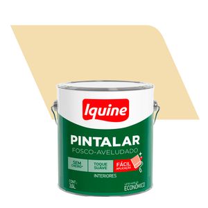 Tinta Acrílica Fosco Aveludado Econômico Pintalar Marfim 3,6L - Iquine