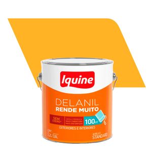 Tinta Acrílica Fosco Standard Delanil Rende Muito Caju 3,6L - Iquine