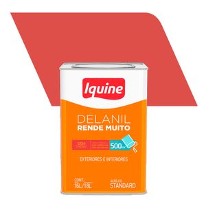Tinta Acrílica Fosco Standard Delanil Rende Muito Boi Garantido 18L - Iquine