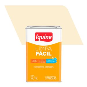 Tinta Acrílica Semibrilho Standard Limpa Fácil Pérola 18L - Iquine