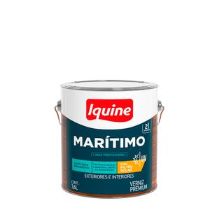 Verniz para Madeira Fosco Premium Extrarrápido Marítimo Incolor 3,6L - Iquine