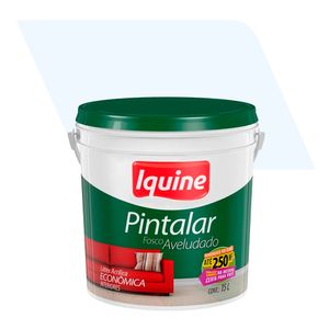 Tinta Acrílica Fosco Aveludado Econômico Pintalar Branco Neve 15L - Iquine