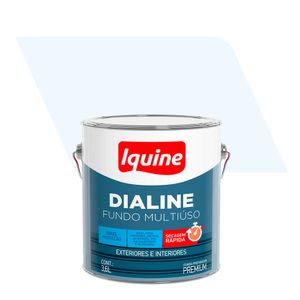 Fundo Preparador Fosco Premium Dialine Multiuso Branco Neve 3,6L - Iquine