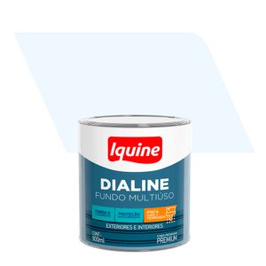Fundo Preparador Fosco Premium Dialine Multiuso Branco Neve 0,9L - Iquine
