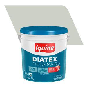Tinta Acrílica Fosco Econômico Diatex Pinta Mais Branco Gelo 15L - Iquine