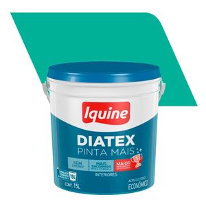 Tinta Acrílica Fosco Econômico em Balde Diatex Pinta Mais Rio das Ostras 15L - Iquine