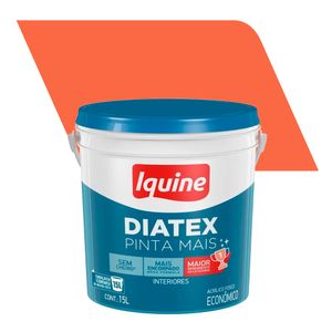 Tinta Acrílica Fosco Econômico em Balde Diatex Pinta Mais Caranguejo 15L - Iquine