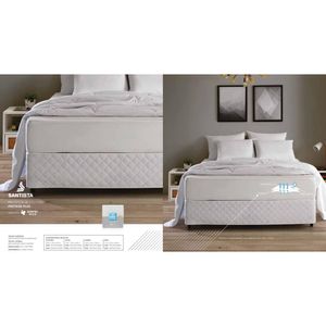 Protetor Colchão Santista Protege Plus 193X203 Branco