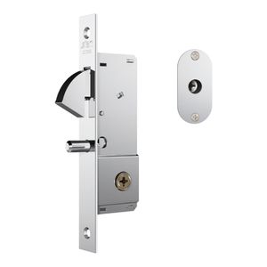 Fechadura para Porta de Correr Stam Tetra 1940 Inox