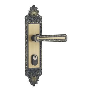 Fechadura Externa Stam Colonial com Alavanca 803/03 Latão e Zamac