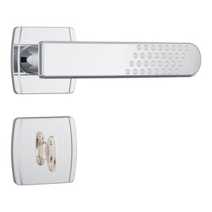 Fechadura WC Stam Roseta Quadrada 823/21 Inox
