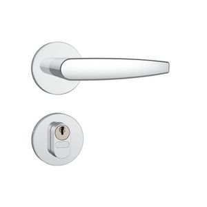 Fechadura para Porta Pivotante Stam Redonda Inox 803