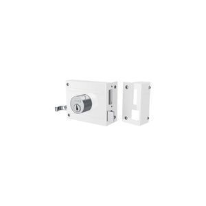 Fechadura para Portão Stam Sobrepor 701/100 Branco