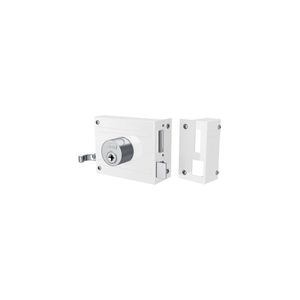 Fechadura para Portão Stam Tetra Sobrepor 1701/100 Branco
