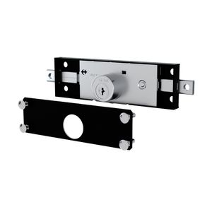Fechadura para Porta de Enrolar Stam Tetra 1201 Preto Fosco