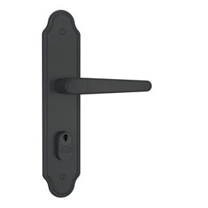Fechadura Externa Stam 803/03 com Alavanca Preto Fosco