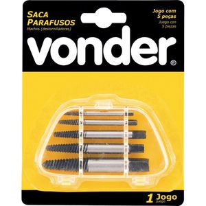 Saca Parafuso Vonder 5 Peças