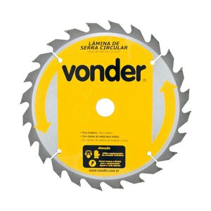 Serra Circular Vonder Vídea 24 Dentes 235 X 25 MM