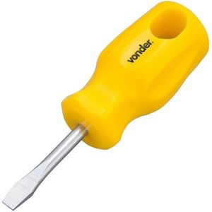 Chave de Fenda Vonder Aço Cromo Vanádio F 3/16 X 1,1/2"