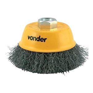 Escova de Copo Vonder AC Ondulada 4" Polido