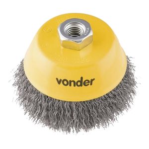 Escova de Copo Vonder AC Ondulada 4" Polido