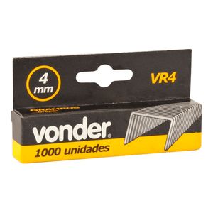 Grampo Vonder Caixa com 1000 Unidades 4 MM