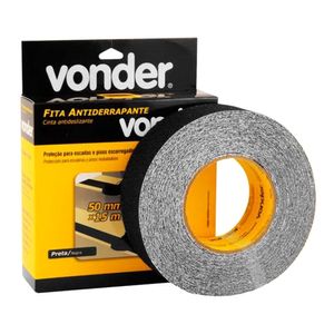 Fita Anti Derrapante Vonder 50 MM X 15 M Preta