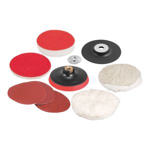 Discos de Polimento Vonder Suporte de Velcro 4 X 1/2"