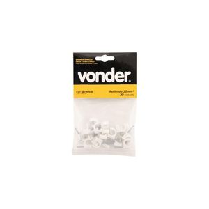 Grampo Redondo para Fios Vonder 20 Unidades 10MM2