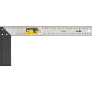 Esquadro Vonder com Cabo Plástico 12"