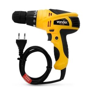 Furadeira e Parafusadeira 10MM 3/8" 750RPM 300W FPV300 220V - 60.01.300.010 - Vonder