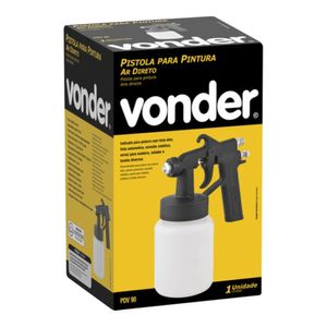 Pistola para Pintura Vonder com Caneca Plástica PDV 90