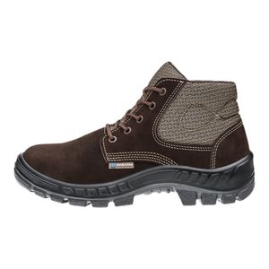 Bota de Segurança sem Bico Marluvas Nobuck 50B26 N43 Café