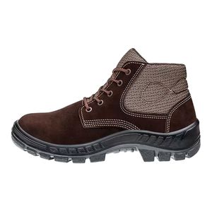 Bota de Segurança Marluvas Nobuck 50B26 N39 Café