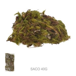 Musgo Musgo Flor Arte Natural Saco 40G Verde